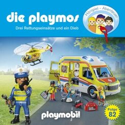 Die Playmos - Drei Rettungseinsätze und ein Dieb, 1 Audio-CD
