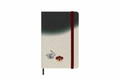 Moleskine Notizbuch - Jahr des Hasen, Pocket/A6 Liniert, Fester Stoffeinband, Minju Kim