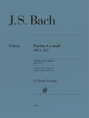 Johann Sebastian Bach - Partita Nr. 3 a-moll BWV 827