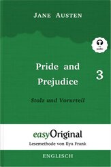 Pride and Prejudice / Stolz und Vorurteil - Teil 3 Hardcover (Buch + MP3 Audio-CD) - Lesemethode von Ilya Frank - Zweisp