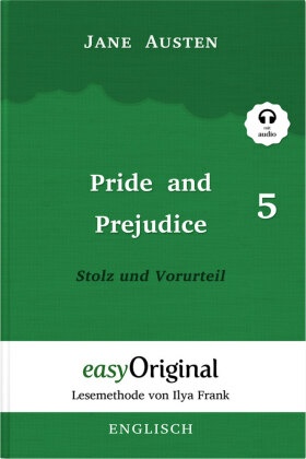 Pride and Prejudice / Stolz und Vorurteil - Teil 5 Hardcover (Buch + MP3 Audio-CD) - Lesemethode von Ilya Frank - Zweisp