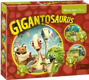 Gigantosaurus - Starter-Box, 3 Audio-CD - Box.3
