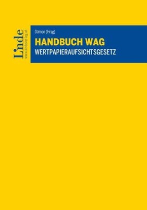 Handbuch WAG | Wertpapieraufsichtsgesetz