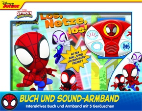 Marvel Spidey und seine Super-Freunde - Los, Netze, los! - Interaktives Buch und Sound-Armband mit 5 Geräuschen