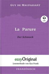 La Parure / Der Schmuck (Buch + Audio-CD) - Lesemethode von Ilya Frank - Zweisprachige Ausgabe Französisch-Deutsch, m. 1