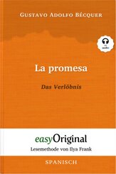 La promesa / Das Verlöbnis (Buch + Audio-CD) - Lesemethode von Ilya Frank - Zweisprachige Ausgabe Spanisch-Deutsch, m. 1