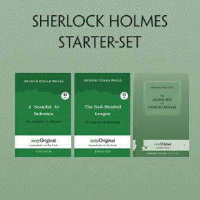 The Adventures of Sherlock Holmes (mit Audio-Online) - Starter-Set, m. 1 Audio, m. 1 Audio, 3 Teile