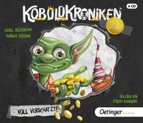 KoboldKroniken 2. Voll verschatzt!, 4 Audio-CD