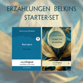 Erzählungen Belkins (mit Audio-Online) - Starter-Set - Russisch-Deutsch, m. 1 Audio, m. 1 Audio, 2 Teile