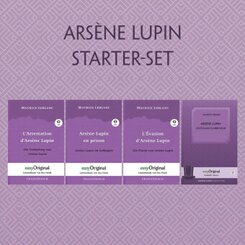 Arsène Lupin, gentleman-cambrioleur (mit Audio-Online) - Starter-Set, m. 1 Audio, m. 1 Audio, 4 Teile