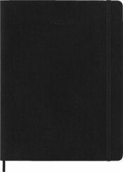 Moleskine 18 Monate Wochen Notizkalender 2023/2024, XL 19X25, Schwarz