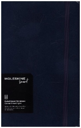 Moleskine Smart Notizbücher, Large/A5, Saphir
