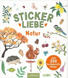 Stickerliebe - Natur - Über 200 handgemalte Sticker