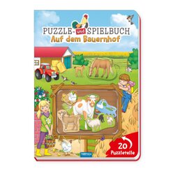 Trötsch Puzzle- und Spielbuch Auf dem Bauernhof