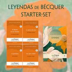 Leyendas de Bécquer (mit Audio-Online) - Starter-Set - Spanisch-Deutsch, m. 5 Audio, m. 5 Audio, 5 Teile