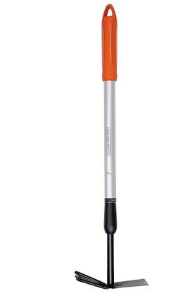 BLACK & DECKER Teleskop Doppelhacke, 66-101 cm, Aluminium