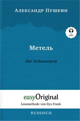 Metel' / Der Schneesturm (Buch + Audio-CD) - Lesemethode von Ilya Frank - Zweisprachige Ausgabe Französisch-Deutsch, m.