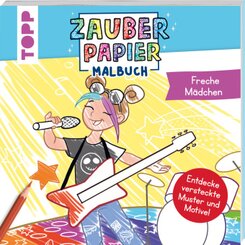 Zauberpapier Malbuch Freche Mädchen