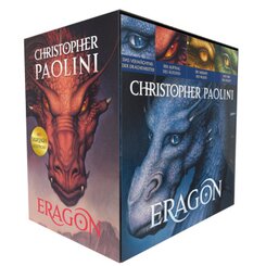 Christopher Paolini: Eragon. Vier Bände im Taschenbuch-Schuber: Das Vermächtnis der Drachenreiter, Der Auftrag der Ältes