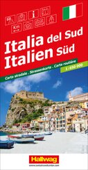 Italien Süd Strassenkarte 1:650 000