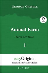 Animal Farm / Farm der Tiere - Teil 1 - (Buch + MP3 Audio-CD) - Lesemethode von Ilya Frank - Zweisprachige Ausgabe Engli
