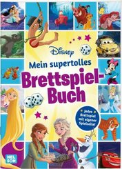 Disney Kreative Beschäftigung: Mein supertolles Brettspiel-Buch