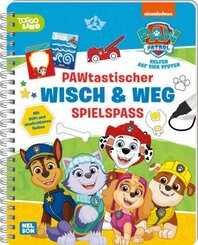 PAW Patrol Mitmachbuch: PAWtastischer Wisch & Weg Spielspaß