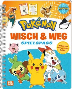 Pokémon Activity-Buch: Wisch & Weg - Spielspaß
