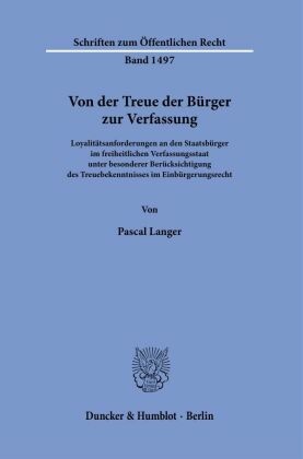 Von der Treue der Bürger zur Verfassung.