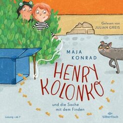 Henry Kolonko und die Sache mit dem Finden, 2 Audio-CD
