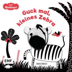 Kontrastbuch für Babys: Guck mal, kleines Zebra