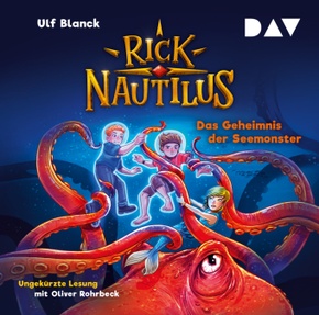 Rick Nautilus - Teil 10: Das Geheimnis der Seemonster, 2 Audio-CD