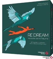 RE:DREAM: Verstehe deine Träume - 65 Traumdeutungskarten mit Guidebook & Dream Diary, m. 2 Buch, m. 65 Beilage, 3 Teile