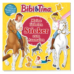 Bibi & Tina: Meine liebsten Sticker zum Ausmalen