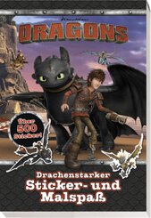 Dragons: Drachenstarker Sticker- und Malspaß