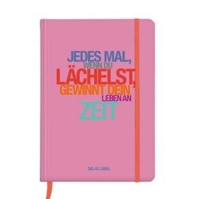 Notizbuch A5 Lächelst