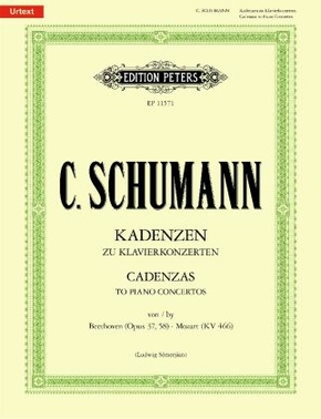 Kadenzen zu Klavierkonzerten -von Beethoven (Opus 37, Opus-