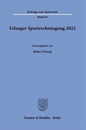 Erlanger Sportrechtstagung 2022.
