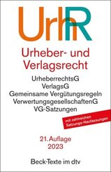 Urheber- und Verlagsrecht UrhR