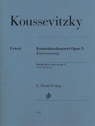Koussevitzky, Serge - Kontrabasskonzert op. 3