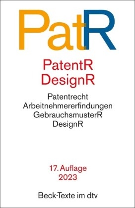 Patent- und Designrecht PatR