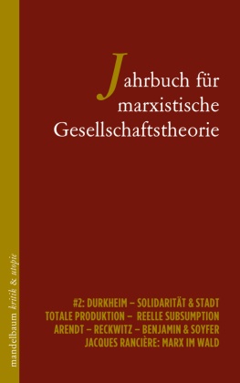 Jahrbuch für marxistische Gesellschaftstheorie
