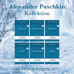 Alexander Puschkin Kollektion (Bücher + 6 Audio-CDs) - Lesemethode von Ilya Frank, m. 6 Audio-CD, m. 6 Audio, m. 6 Audio