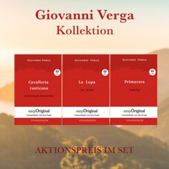 Giovanni Verga Kollektion (Bücher + 3 Audio-CDs) - Lesemethode von Ilya Frank, m. 3 Audio-CD, m. 3 Audio, m. 3 Audio, 3