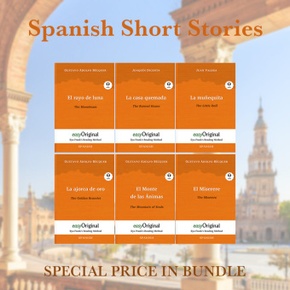Spanish Short Stories (books + 6 audio-CDs) - Ilya Frank's Reading Method, m. 6 Audio-CD, m. 6 Audio, m. 6 Audio, 6 Teil