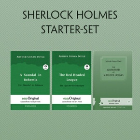The Adventures of Sherlock Holmes (mit 3 MP3 Audio-CDs) - Starter-Set, m. 3 Audio-CD, m. 3 Audio, m. 3 Audio, 3 Teile