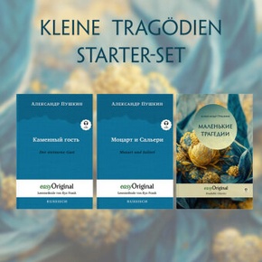 Kleine Tragödien (mit 3 MP3 Audio-CDs) - Starter-Set - Russisch-Deutsch, m. 3 Audio-CD, m. 3 Audio, m. 3 Audio, 3 Teile
