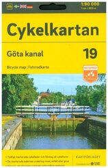 Cykelkartan Blad 19 Göta kanal