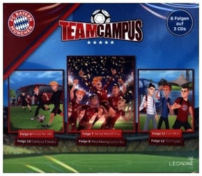 FC Bayern - Team Campus (Fußball) Hörspielbox, 3 Audio-CD - Box.2