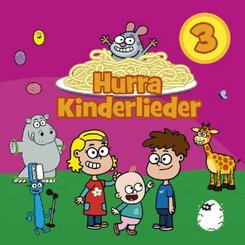 Hurra Kinderlieder, 1 Audio-CD - Tl.3